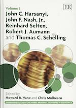 John C. Harsanyi, John F. Nash Jr., Reinhard Selten, Robert J. Aumann and Thomas C. Schelling