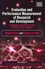 Evaluation and Performance Measurement of Research and Development