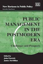 Public Management in the Postmodern Era