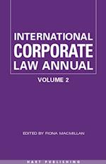 International Corporate Law - Volume 2 2002