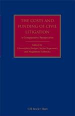 The Costs and Funding of Civil Litigation