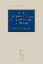 Governing Law of Companies in EU Law