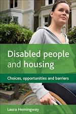 Disabled people and housing