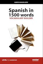 Spanish in 1500 Words, Vocabulary Builder