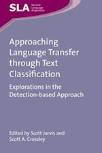 Approaching Language Transfer through Text Classification