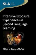 Intensive Exposure Experiences in Second Language Learning