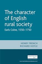 The character of English rural society