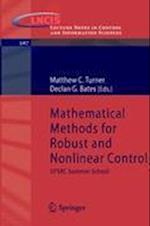 Mathematical Methods for Robust and Nonlinear Control