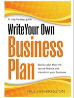 Write Your Own Business Plan