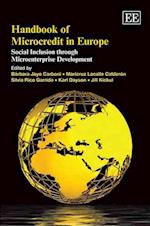 Handbook of Microcredit in Europe