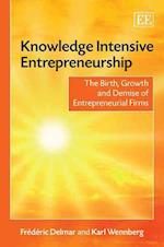 Knowledge Intensive Entrepreneurship