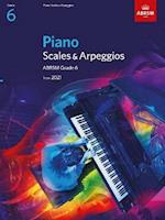 Piano Scales & Arpeggios, ABRSM Grade 6