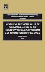 Advances in the Study of Entrepreneurship, Innovation and Economic Growth