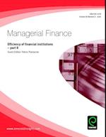 Efficiency of Financial Institutions - Part 2