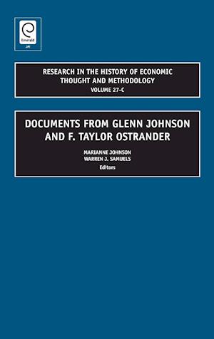 Documents from Glenn Johnson and F. Taylor Ostrander