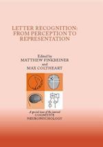 Letter Recognition: From Perception to Representation