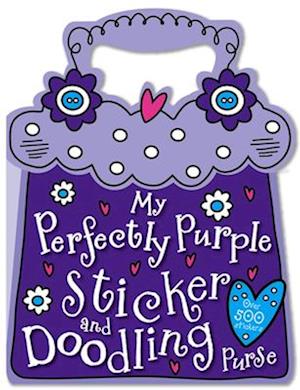 My Perfectly Purple Sticker and Doodling Purse