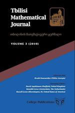 Tbilisi Mathematical Journal Volume 3 (2010)
