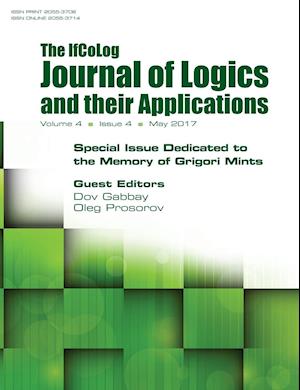 Ifcolog Journal of Logics and their Applications.  Special Issue Dedicated to the Memory of Grigory Mints.  Volume 4, number 4