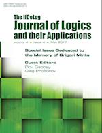 Ifcolog Journal of Logics and their Applications.  Special Issue Dedicated to the Memory of Grigory Mints.  Volume 4, number 4