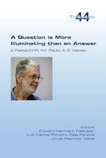 A Question is More Illuminating than an Answer. A Festschrift for Paolo A. S. Veloso 