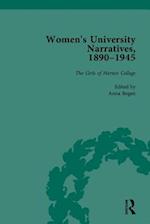 Women's University Narratives, 1890–1945, Part I