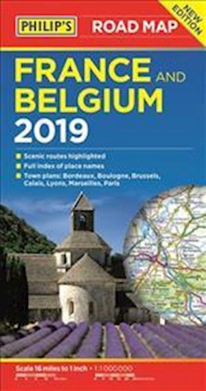 Philip's Road Map France and Belgium