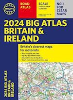 2024 Philip's Big Road Atlas Britain & Ireland