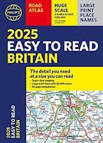 2025 Philip's Easy to Read Road Atlas of Britain