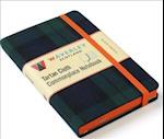 Waverley (M): Black Watch Tartan Cloth Commonplace Notebook