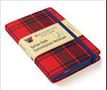 Waverley (M): Robertson Tartan Cloth Commonplace Pocket Notebook