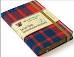 Waverley (M): Hamilton Red Tartan Cloth Commonplace Notebook