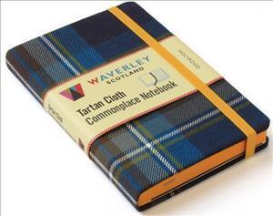 Waverley (M): Holyrood Tartan Cloth Commonplace Notebook