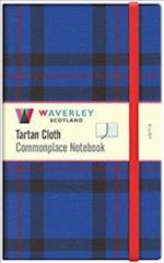 Elliot Waverley Tartan Cloth Commonplace  Large 21 x 13cm Notebook