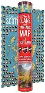 The Clans and Tartans Map of Scotland