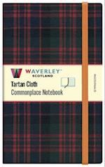 Waverley Commonplace Notebooks: MacDonald Tartan Cloth Large Notebook (21 x 13cm)