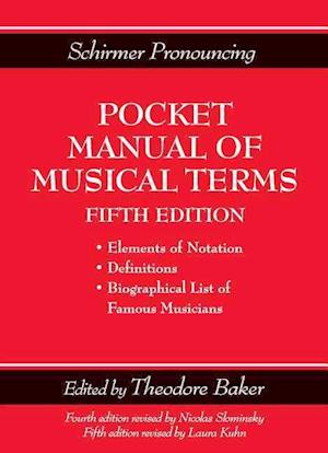 Schirmer's Handy Book of Musical Terms and Phrases