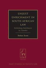Unjust Enrichment in South African Law
