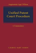 Unified Patent Court Procedure