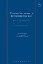 Finnish Yearbook of International Law, Volume 23, 2012-2013