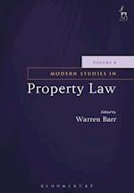 Modern Studies in Property Law - Volume 8