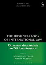 Irish Yearbook of International Law, Volume 7, 2012
