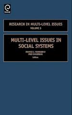 Multi-Level Issues in Social Systems