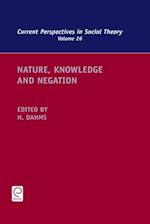 Nature, Knowledge and Negation