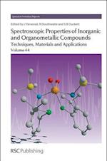 Spectroscopic Properties of Inorganic and Organometallic Compounds, Volume 44
