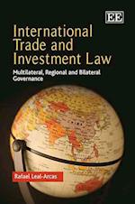 International Trade and Investment Law