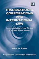 Transnational Corporations and International Law