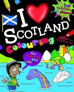 I Love Scotland Colouring