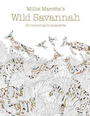 Millie Marotta's Wild Savannah Postcard Box