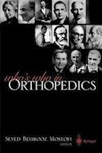 Who's Who in Orthopedics